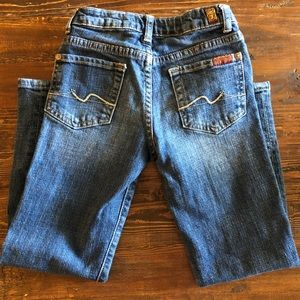 Boys 7 for all Mankind jeans sz 7